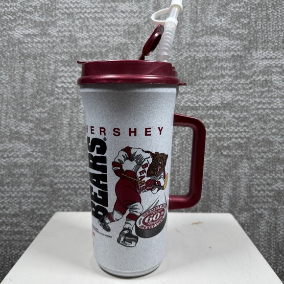 Vintage Hershey Bears Souvenir Cup 1997 60th Anniversary AHL Hockey Calder Cup‎ - Picture 1 of 6